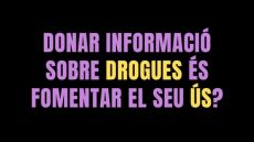 Cartell amb la frase 